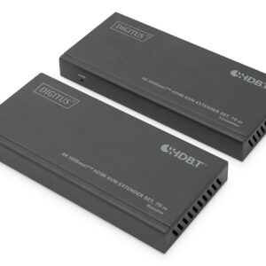 Set Extender 4K Hdbaset Hdmi Kvm, 70 M Digitus